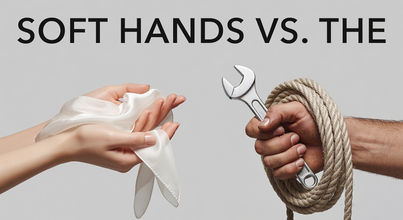 Visual comparison of a soft 18 hand versus a hard 16 in blackjack, showing dealer upcards and decision charts